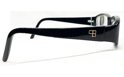 Lunettes rectangles branche large
