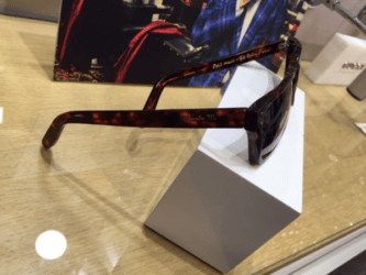 Lunettes solaires à la vue