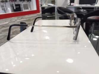 Lunettes rectangles fines