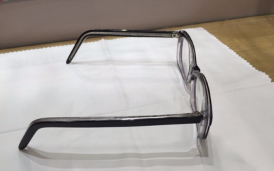 Lunettes noires papillon