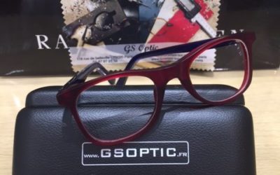 Lunettes rouges femme