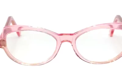 Monture rose papillon