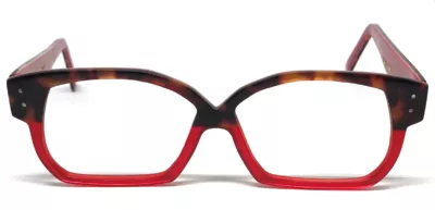 Lunettes sur-mesure bicolores